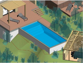 Casa Aliva, typique en pierres au coeur du maquis, 2 pers, Piscine
